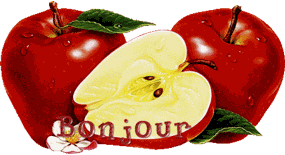 Gif animé bonjour